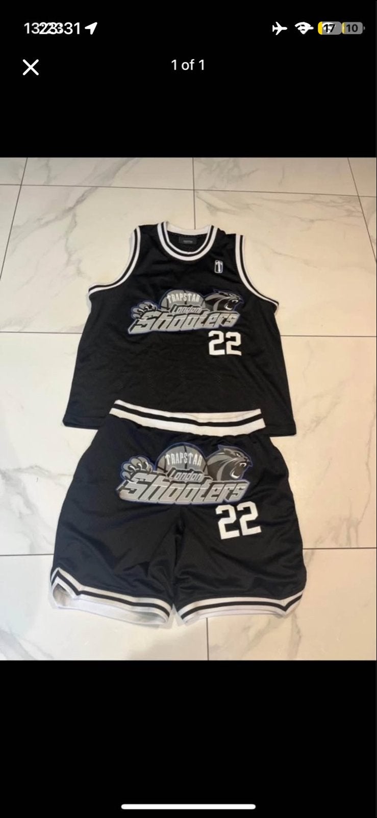 Trapstar London Shooters Basketbal Set - Limited Edition, Verzenden, Zo goed als nieuw