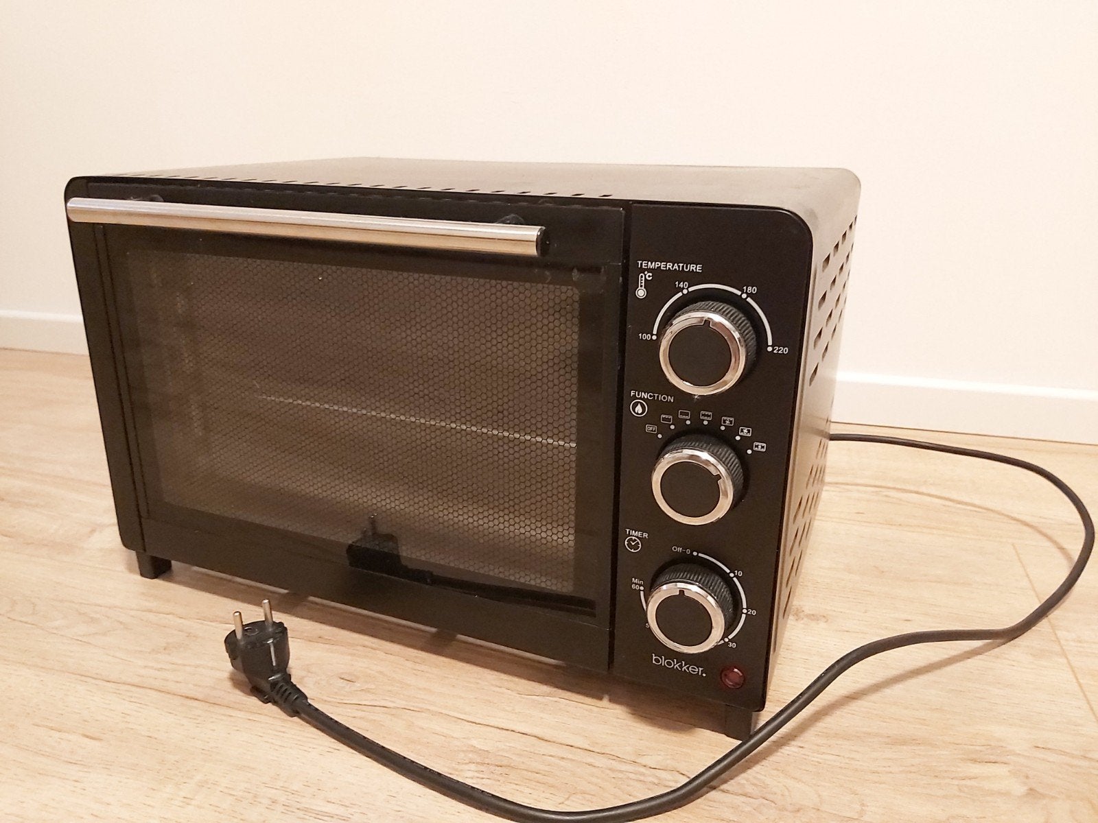 Blokker Mini-oven - Compacte en handige oven (35x40x52 cm), Witgoed en Apparatuur, Ovens, Ophalen, Minder dan 45 cm, Gebruikt