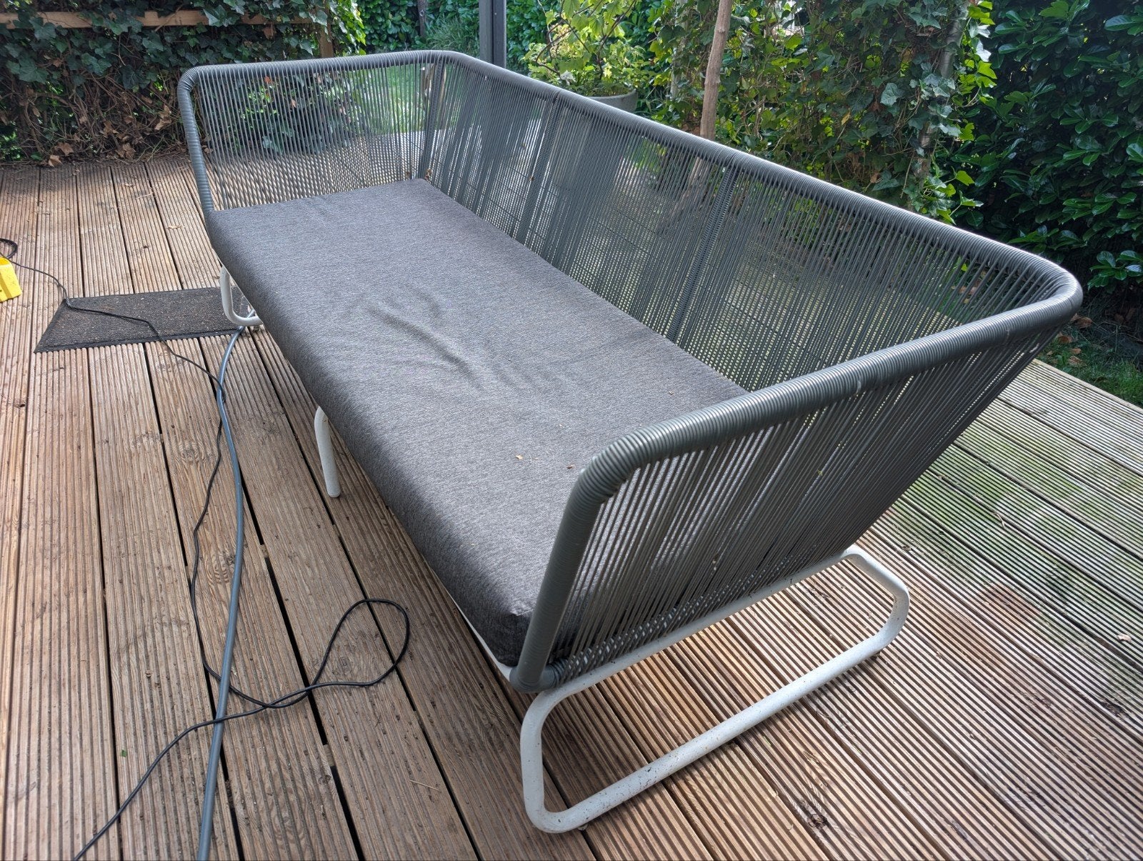 Tuinbank, Tuin en Terras, Ophalen, Gebruikt, Kunststof