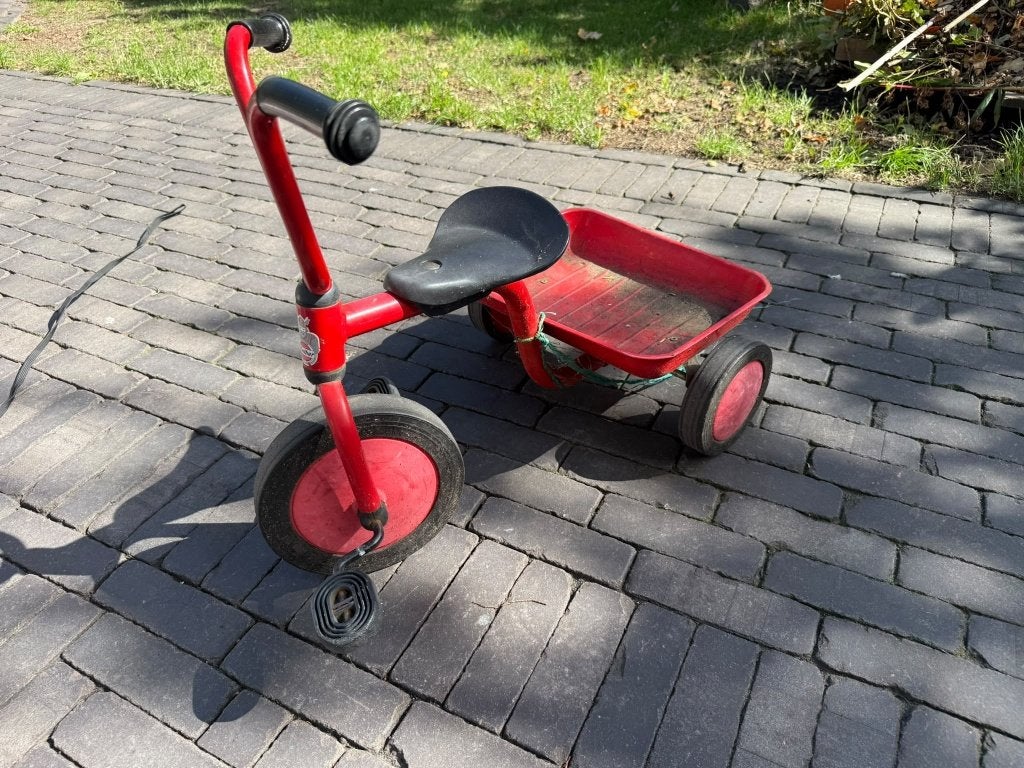 Winther driewieler met bak vintage Deense kwaliteit, Fietsen en Brommers, Fietsen | Driewielers, Ophalen, Gebruikt, Winther