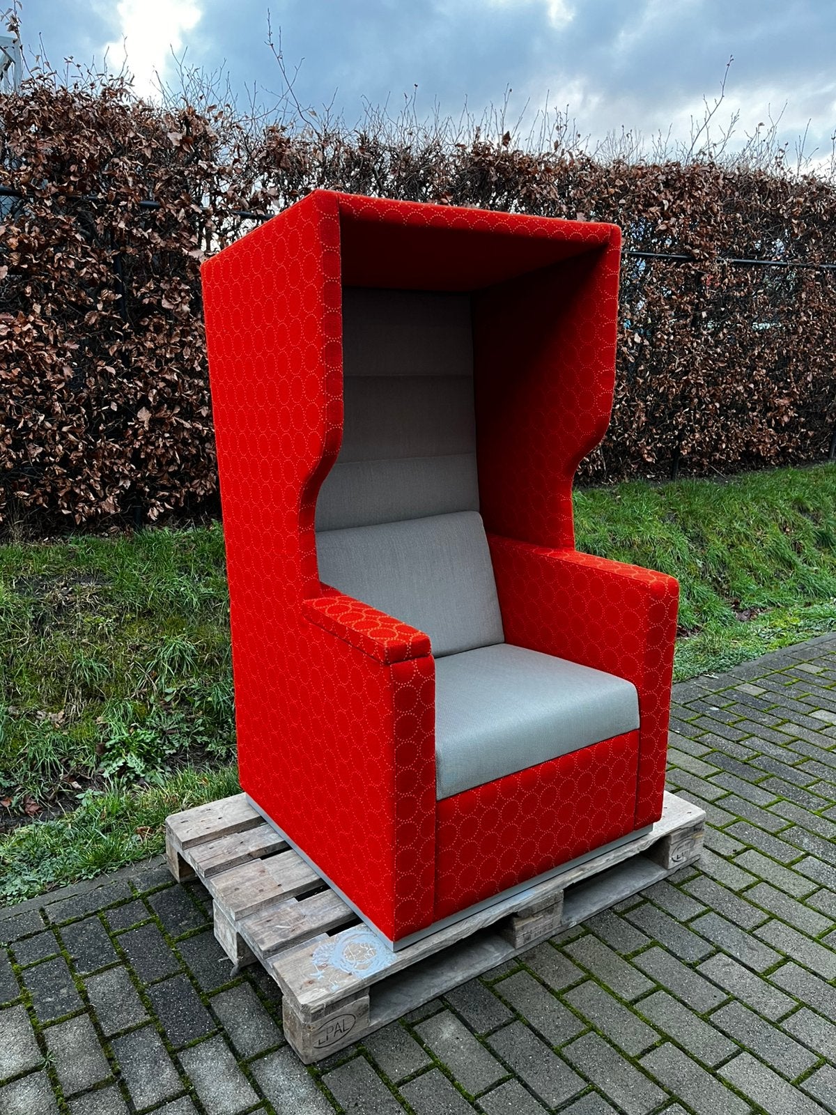 4X Palau Tank akoustische fauteuils, Minder dan 75 cm, Ophalen of Verzenden, Zo goed als nieuw, Stof