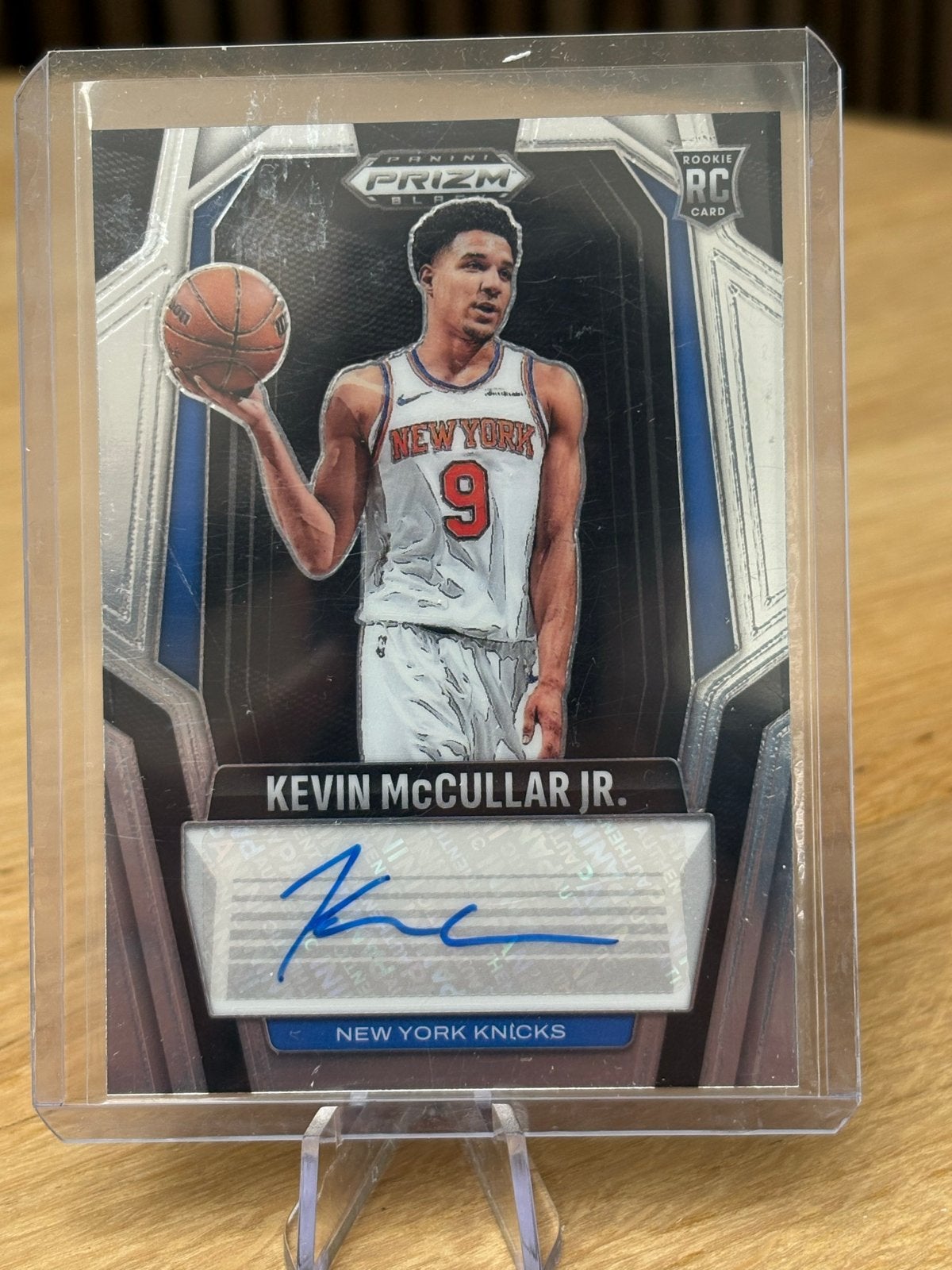 Kevin McCullar Jr. Panini Prizm Rookie Autograph Kaart, Verzamelen, Sportartikelen en Voetbal, Ophalen, Zo goed als nieuw, Overige sporten