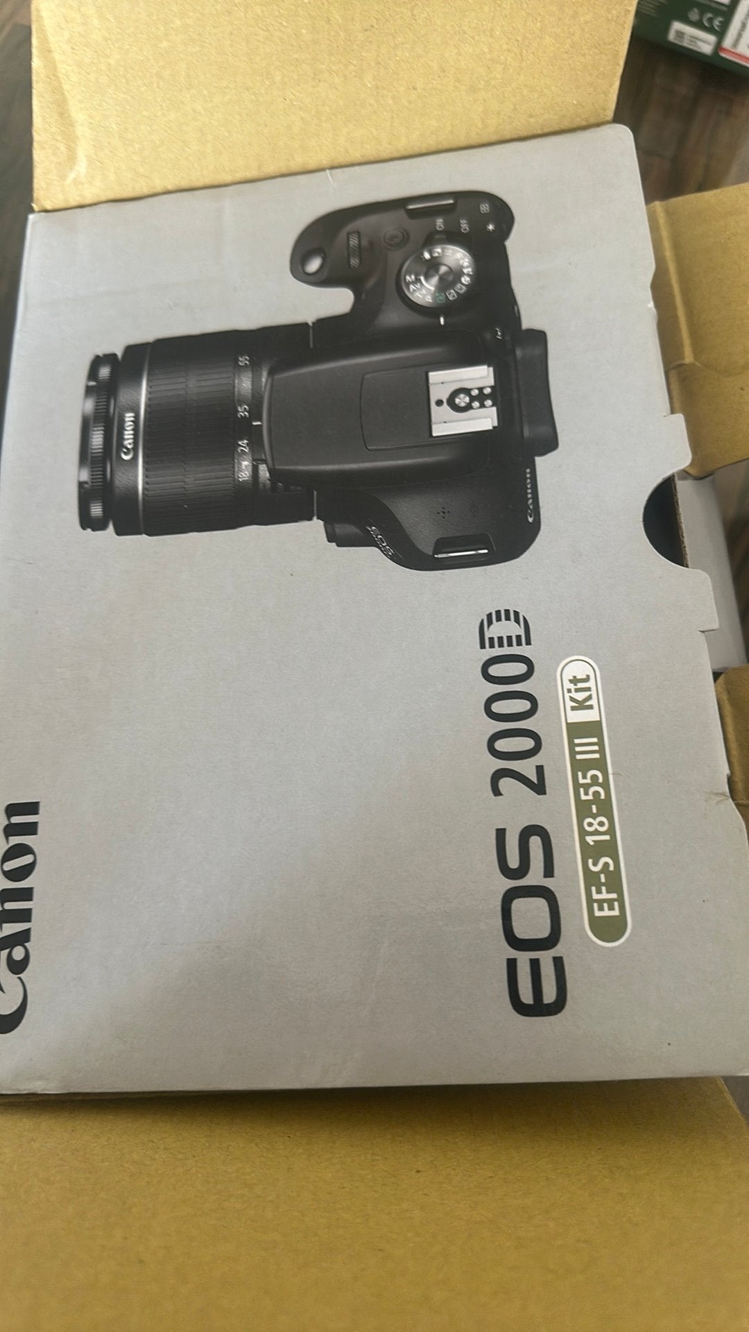 Canon EOS 2000D Body, Ophalen of Verzenden, Nieuw, Canon
