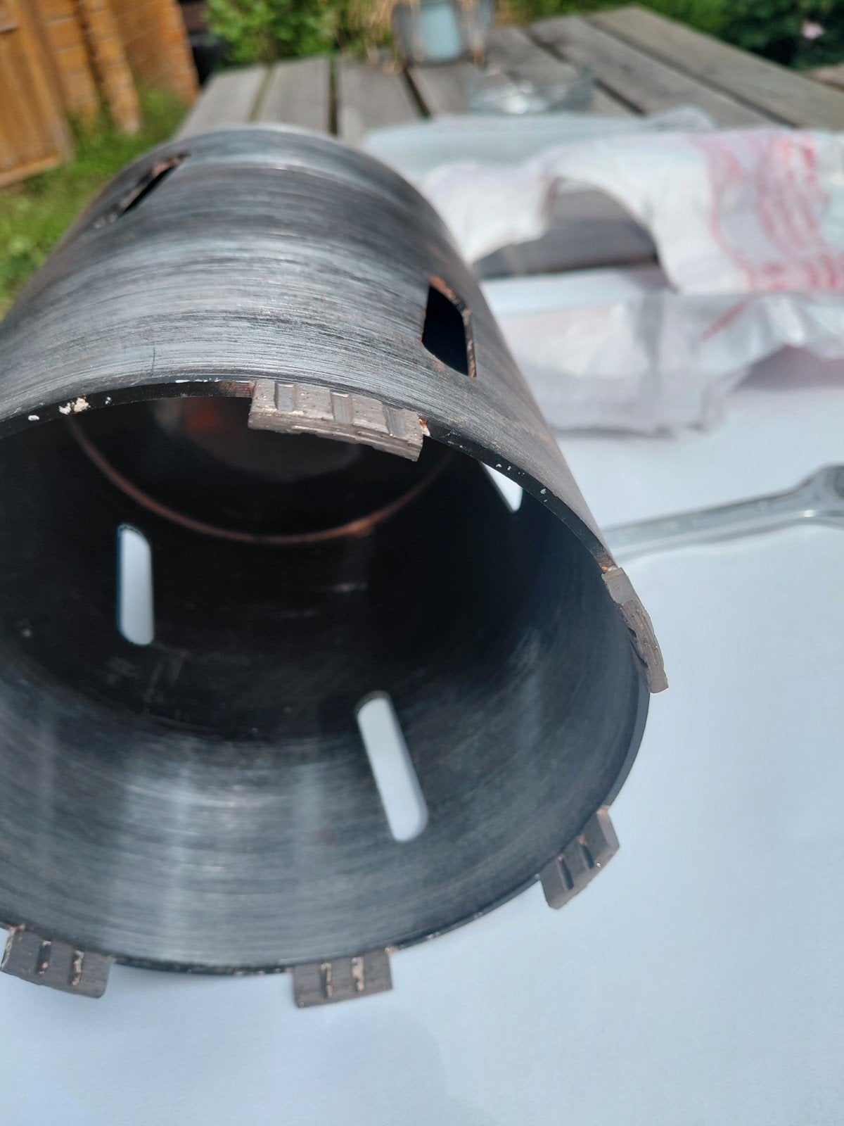 Kernboor diamantboor 160, Doe-het-zelf en Verbouw, Overige materialen, Overige typen, Ophalen of Verzenden, Zo goed als nieuw