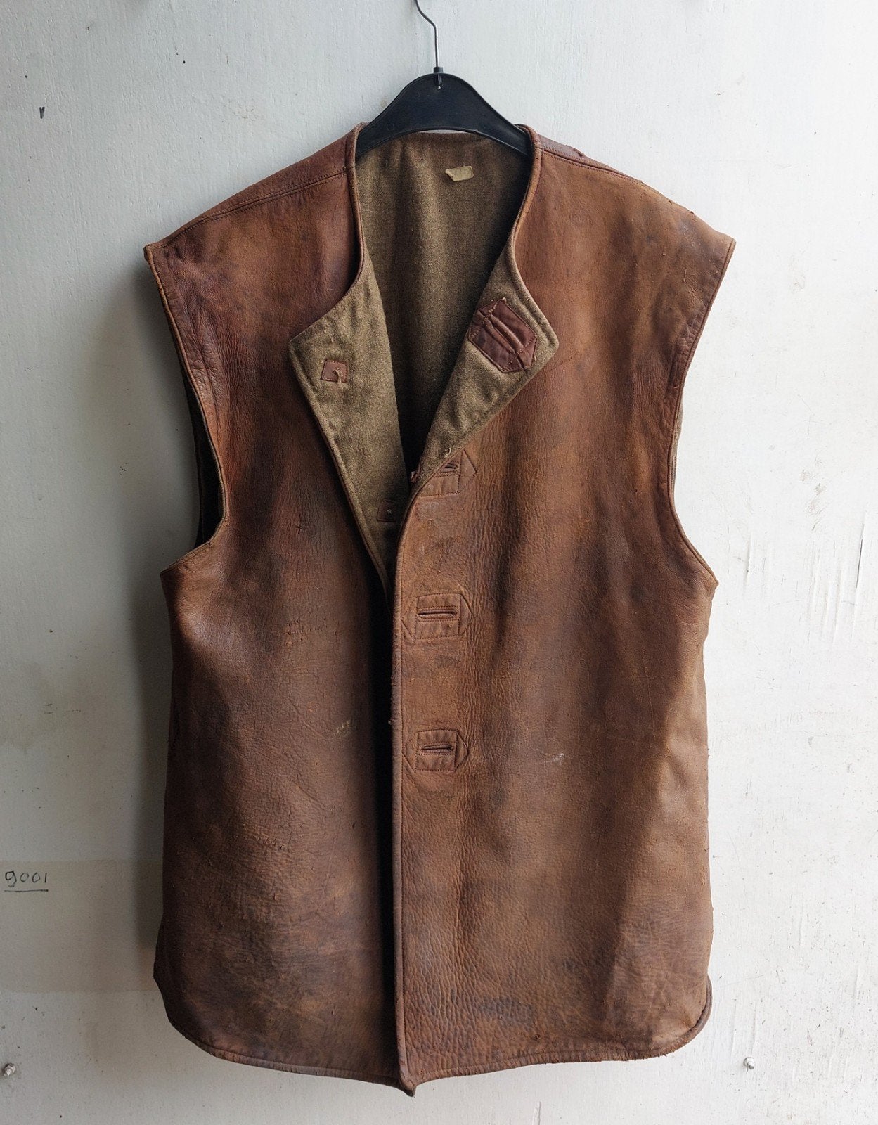 WO2 leather jerkin, Verzamelen, Ophalen of Verzenden, Engeland, Kleding of Schoenen