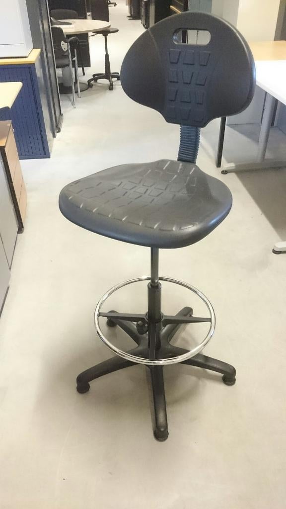 Receptie/balie -stoel Werkstoel stuurstoel, Ophalen, Gebruikt, -, Zwart