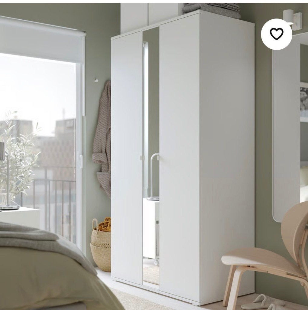 Ikea vihals kledingkast, Ophalen, Met deur(en), Gebruikt, 100 tot 150 cm