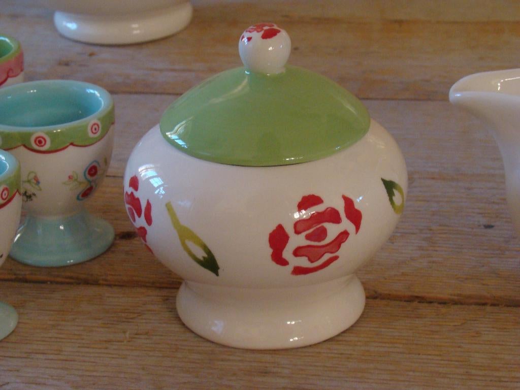 Servies Jet (by Ter Steege) C'EST LA VIE', zo goed als nieuw, Overige typen, Ophalen of Verzenden, Zo goed als nieuw, Overige stijlen
