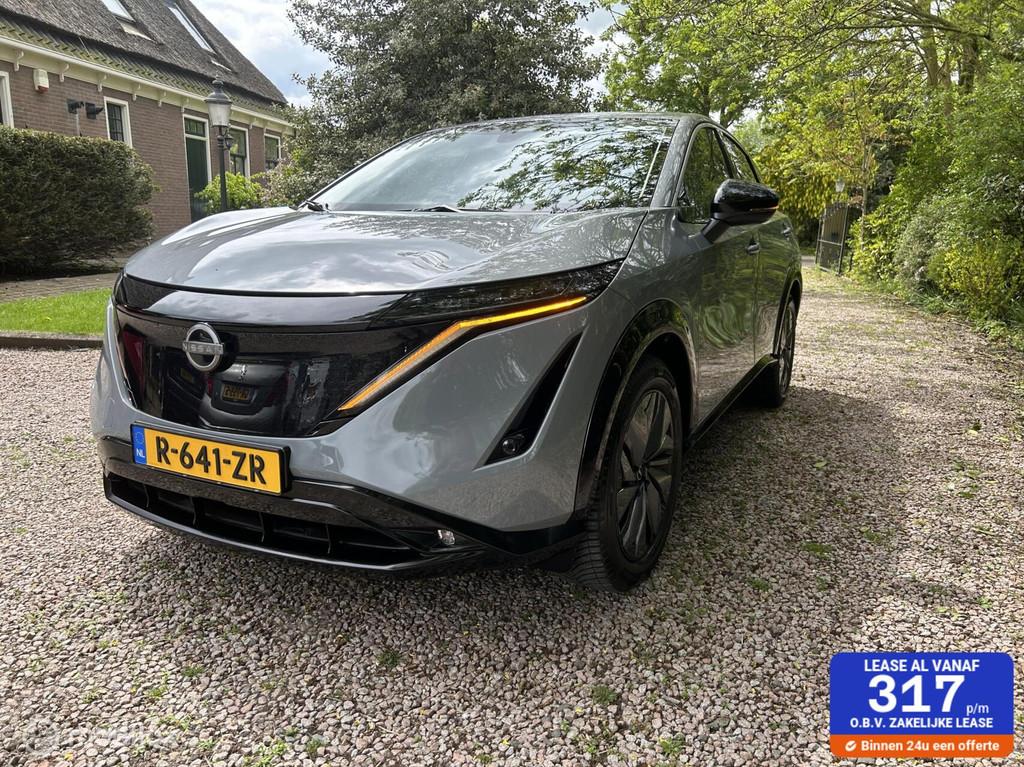 Nissan Ariya Evolve 66 kWh, Auto's, Nissan, Gebruikt, 40 min, Leder en Stof, SUV of Terreinwagen