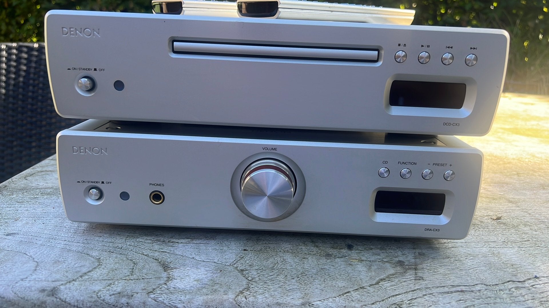 Denon DCD CX3 en DRA-CX3, Gebruikt, Denon, Ophalen of Verzenden, Denon straat japan