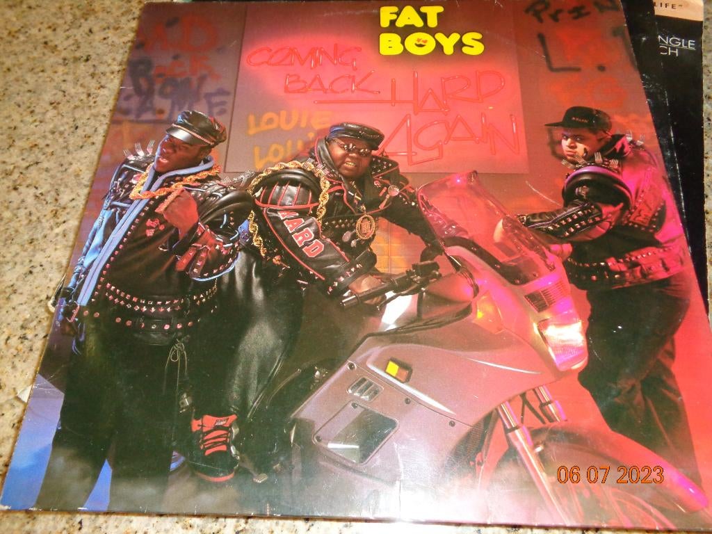 Fat Boys - Coming Back Hard Again(Hip Hop), 1985 tot 2000, Ophalen of Verzenden, Zo goed als nieuw, Inclusief binnenhoes