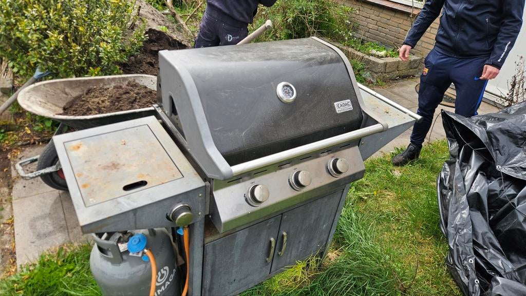 Cadac gasbarbecue met drie branders, Tuin en Terras, Gasbarbecues, Ophalen, Gebruikt, Cadac