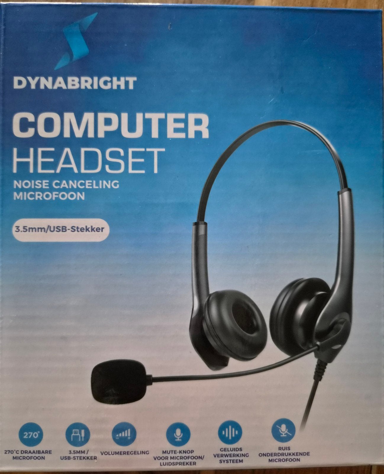 Headset voor de computer, Computers en Software, Nieuw, On-ear, Ophalen of Verzenden, Gaming headset
