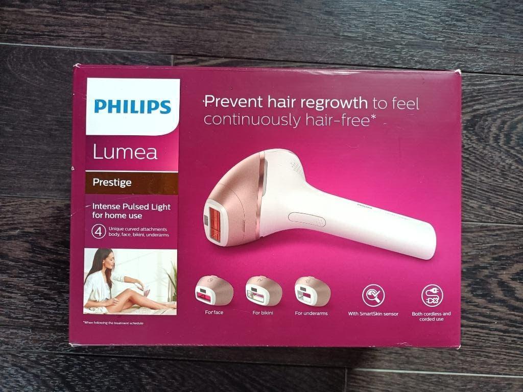 Philips Lumea Prestige IPL – Complete set, Ophalen of Verzenden, Zo goed als nieuw, Scheren en Epileren