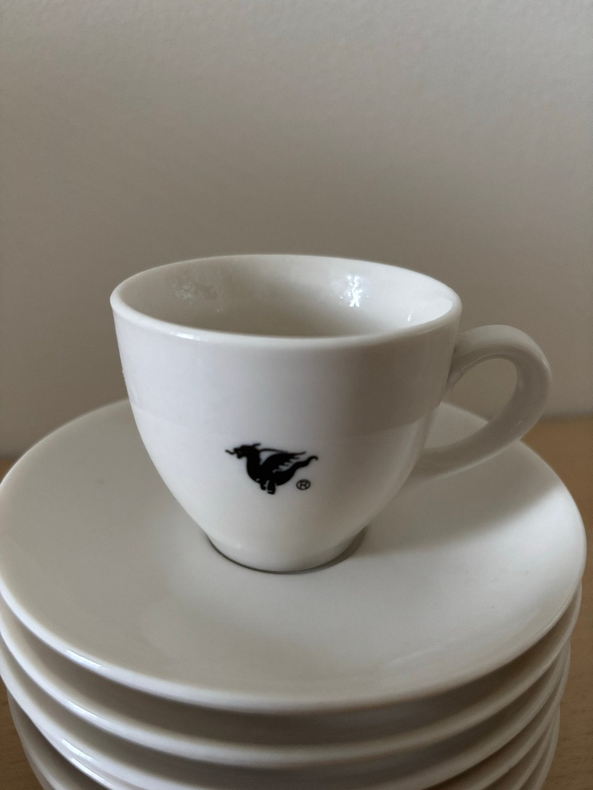 6 mooie espresso kop en schotels, Keramiek, Ophalen of Verzenden, Zo goed als nieuw, Overige stijlen