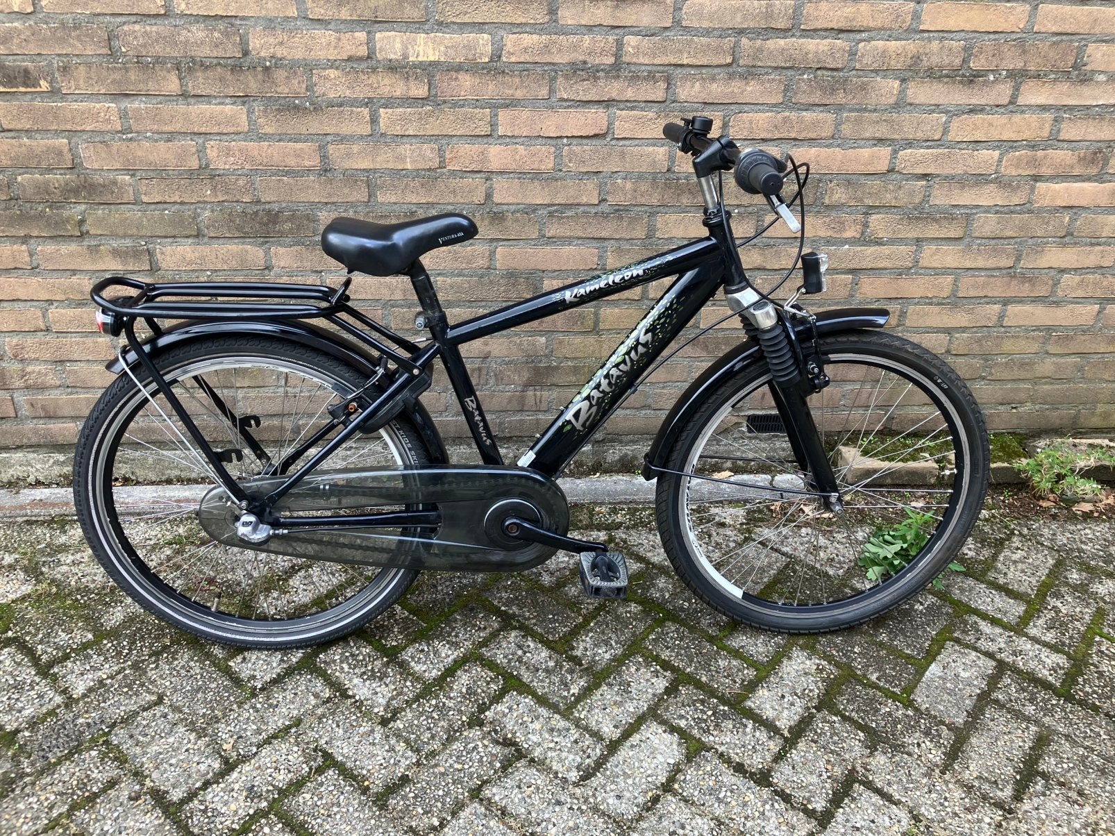 Fiets 24 inch, Fietsen en Brommers, Fietsen | Jongens, Ophalen, Velgrem, Versnellingen, Gebruikt