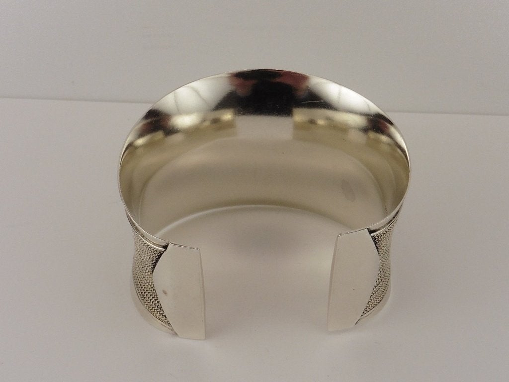 Zilveren klemarmband                                    Z189, Gebruikt, ., Ophalen of Verzenden, .