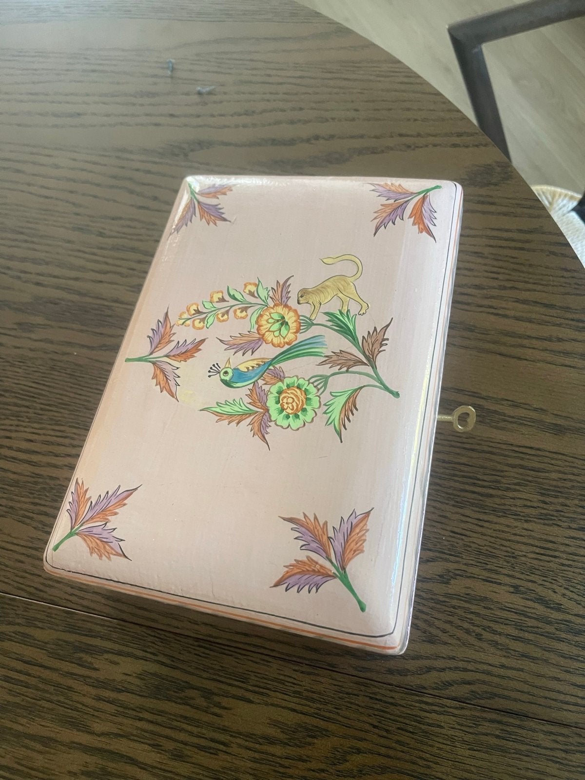 Anna + Nina Eden Sieraden Box - Roze met Dierenprint, Ophalen of Verzenden, Zo goed als nieuw, Roze, Met slot