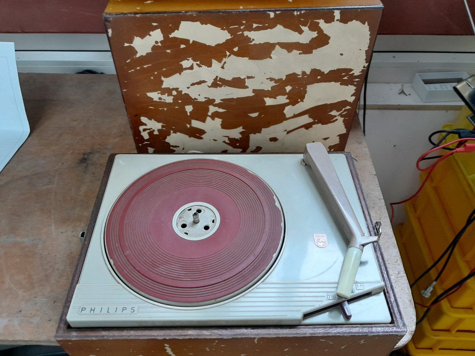 Philips AG2056 platenspeler, Ophalen of Verzenden, Philips