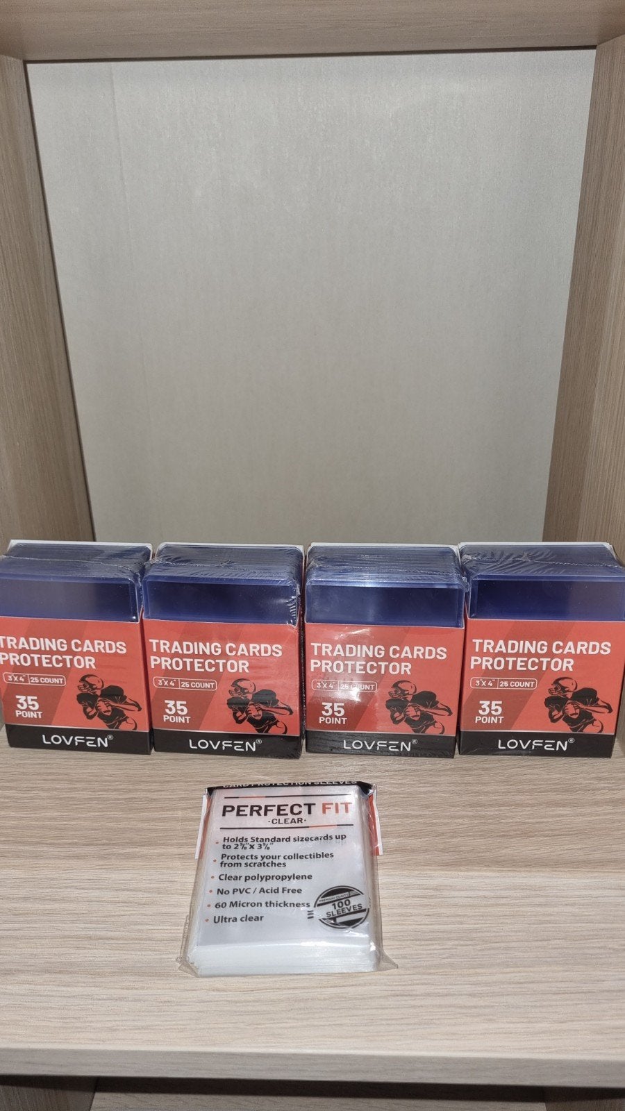 100 Sleeves en 100 Toploaders, Ophalen of Verzenden, Nieuw, Sleeves of Kaarthoesjes