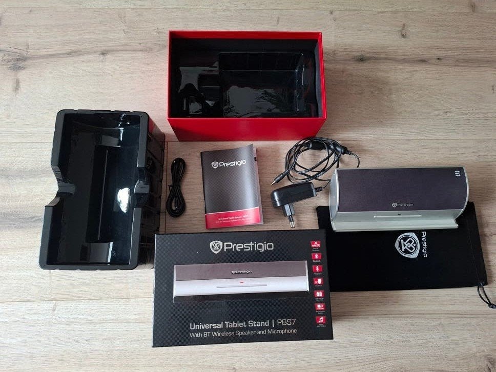 Prestigio Universal Tablet Stand PBS 7 / Wireless Speaker., Ophalen of Verzenden
