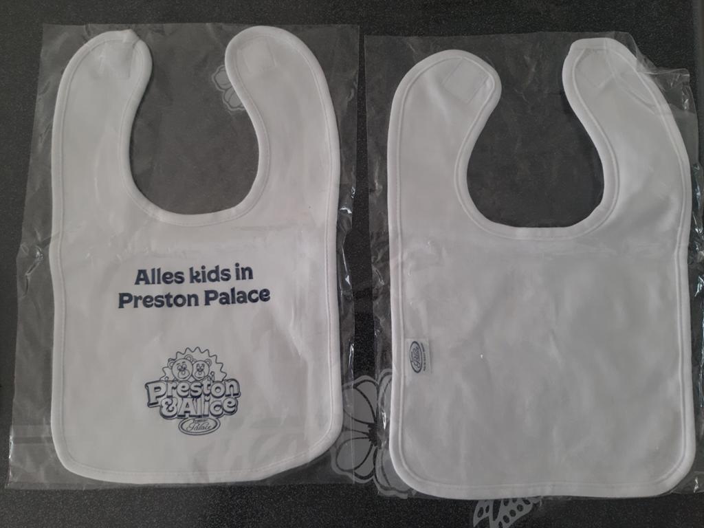 Slabbetjes preston palace. Kind baby peuter slab nieuw! Meer, Ophalen of Verzenden, Nieuw, Overige typen