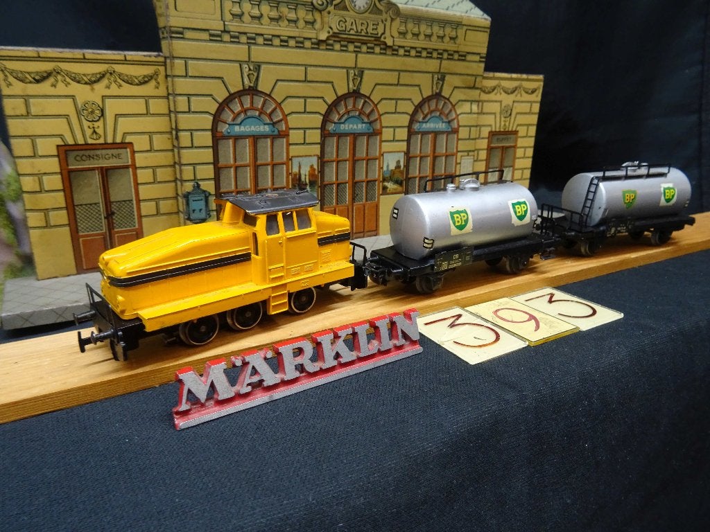 393=Marklin 3080 met ketel wagens.79, Wisselstroom, Ophalen of Verzenden, Märklin, Gebruikt