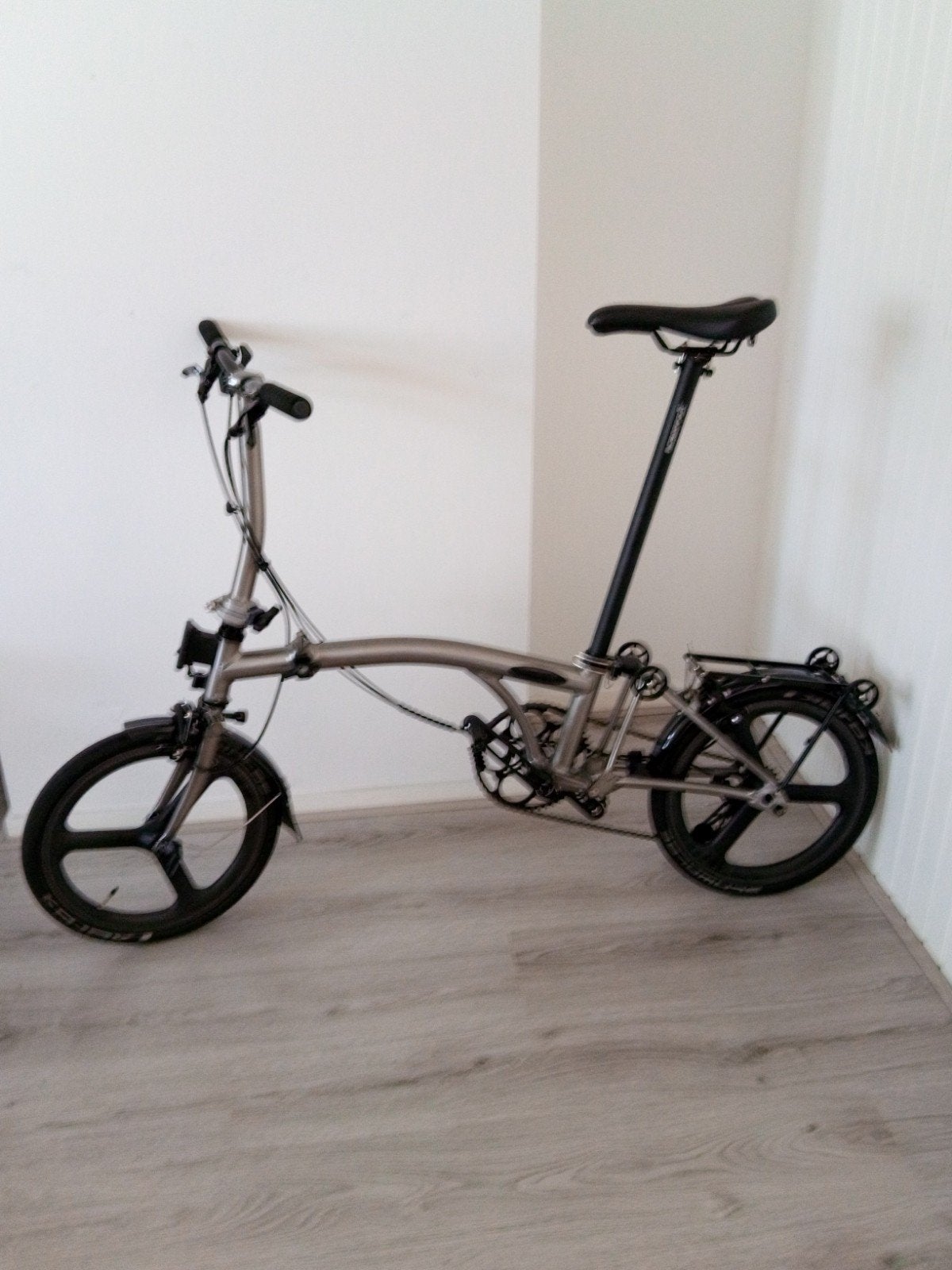 Aceffix vouwfiets lichtgewicht zgan, Fietsen en Brommers, Brompton, 16 tot 18 inch, Versnellingen, Ophalen of Verzenden