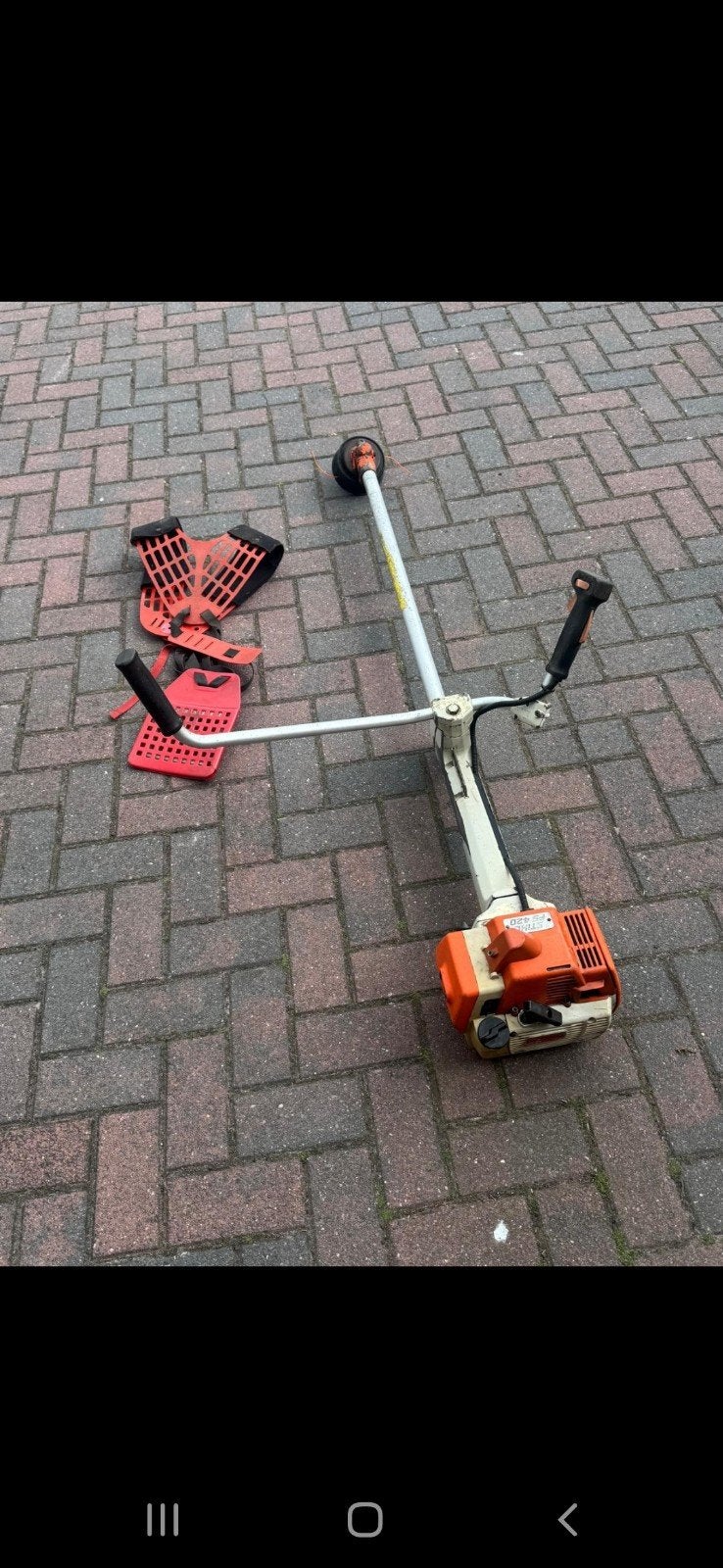 Bosmaaier STIHL FS420 te koop, Tuin en Terras, Bosmaaiers, Ophalen, Gebruikt, Benzine