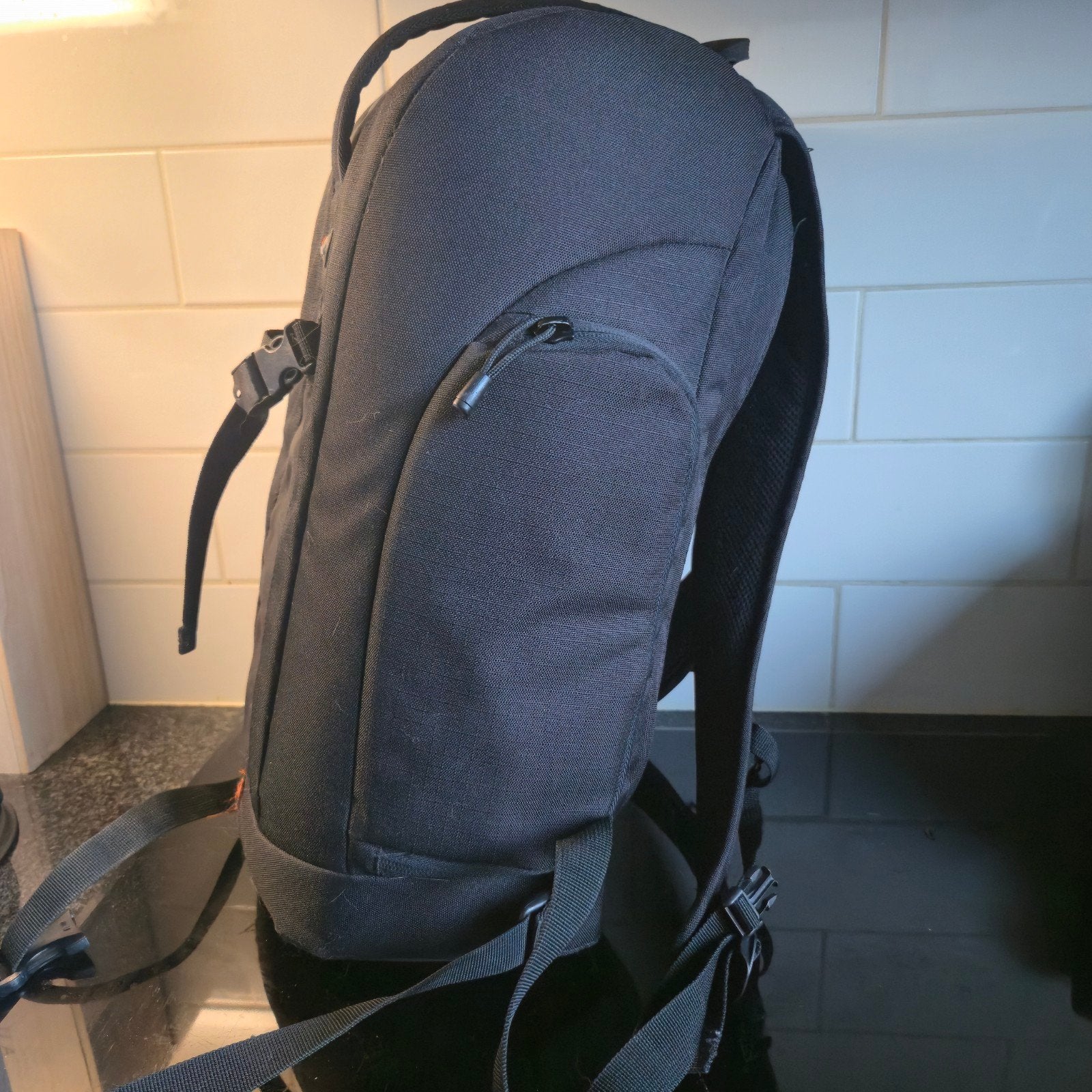 Lowepro Flipside 300 AW Cameratas Rugzak, Rugtas, Ophalen of Verzenden, Statiefbevestiging, Zwart