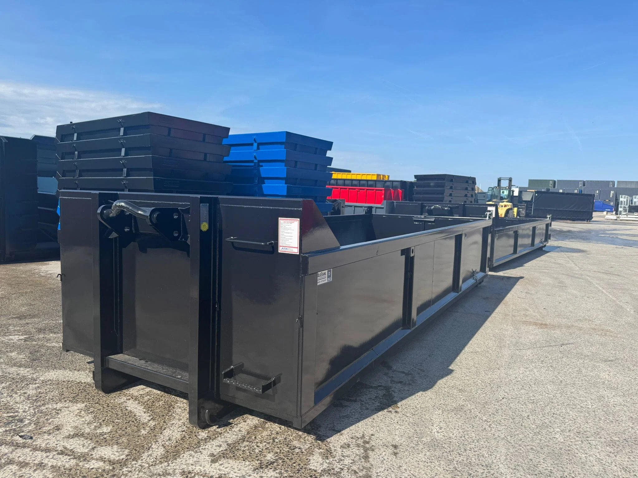 AluStahl Hardox open container 12m3 (bj 2024)