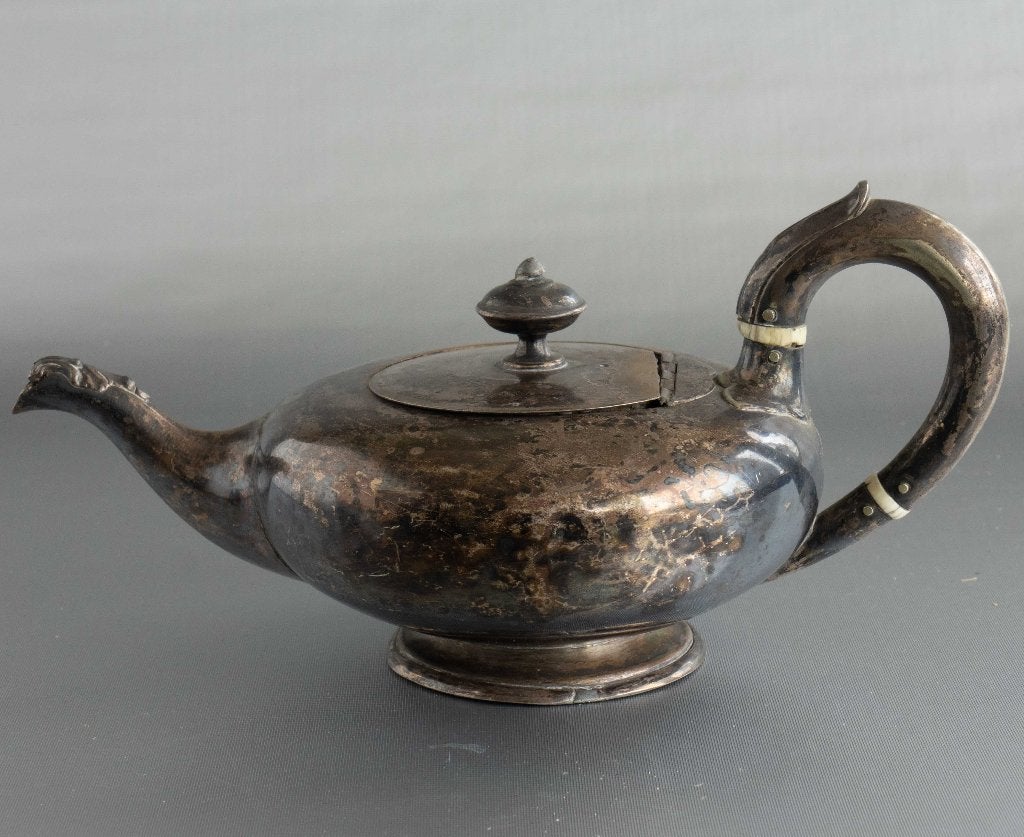 Antieke Russische theepot, Gebruikt, Overige typen, Ophalen of Verzenden, Overige stijlen