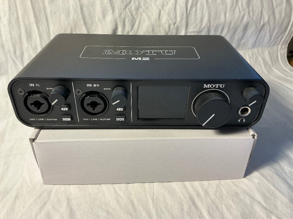 Motu M2 Audio Interface, Ophalen of Verzenden, Zo goed als nieuw, Extern, MOTU