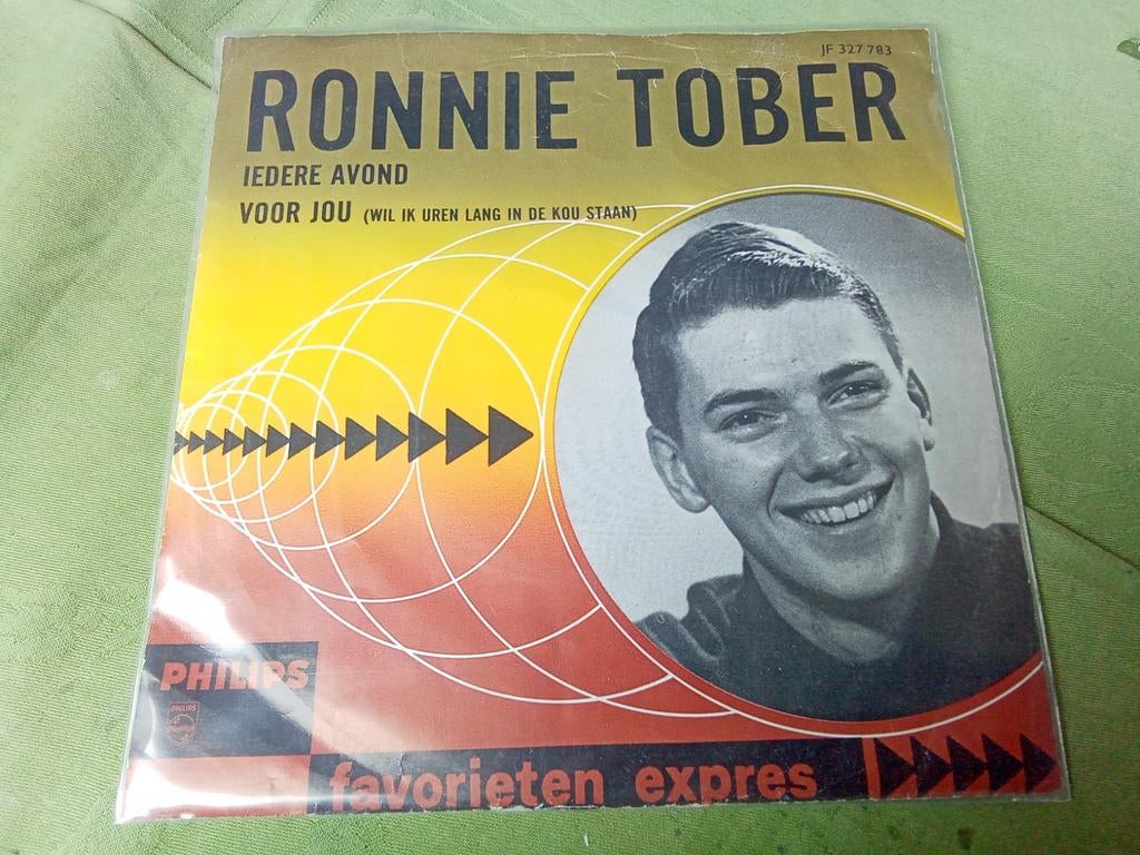 Ronnie Tober.         Iedere avond, Gebruikt, Verzenden, 7 inch, Single