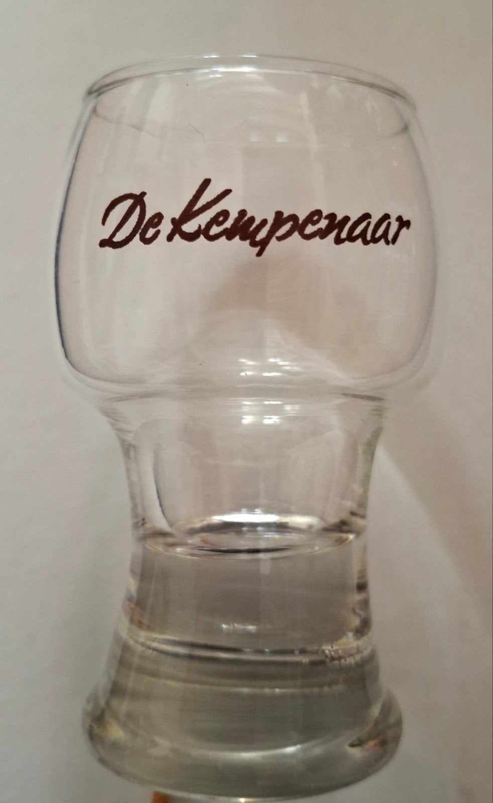 borrel / jenever glas De Kempenaar (43), Verzamelen, Ophalen of Verzenden, Zo goed als nieuw, Glas of Glazen, Overige merken