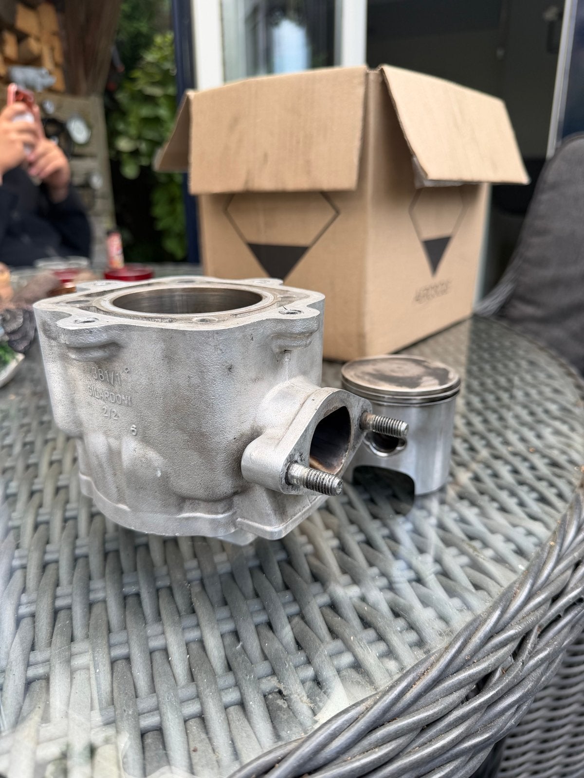 Getuned 180cc Gilardoni Cilinder, Ophalen of Verzenden, Gebruikt, Cilinder