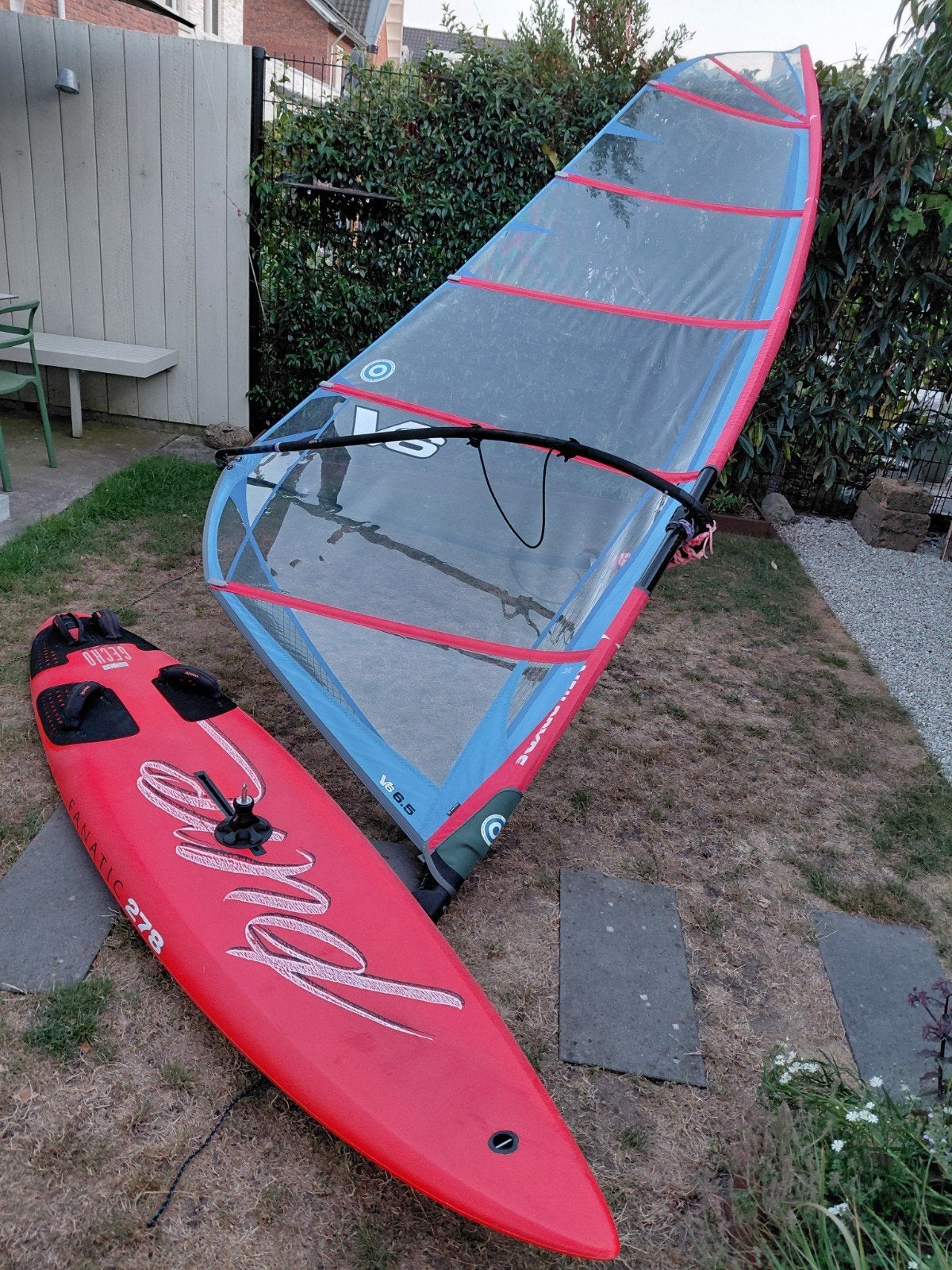 Surfset compleet, Ophalen, 250 tot 300 cm, 5 tot 6.5 m², Zo goed als nieuw