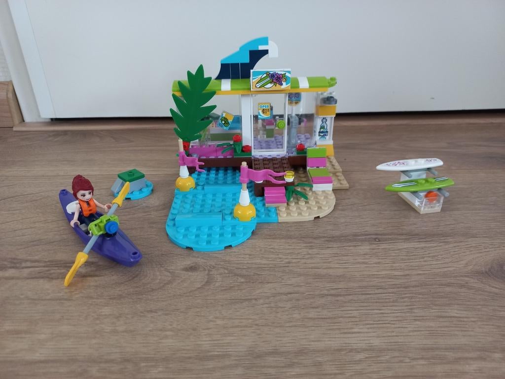 Lego Friends Heartlake Surfshop, 41315, Kinderen en Baby's, Speelgoed | Duplo en Lego, Ophalen of Verzenden, Gebruikt, Lego