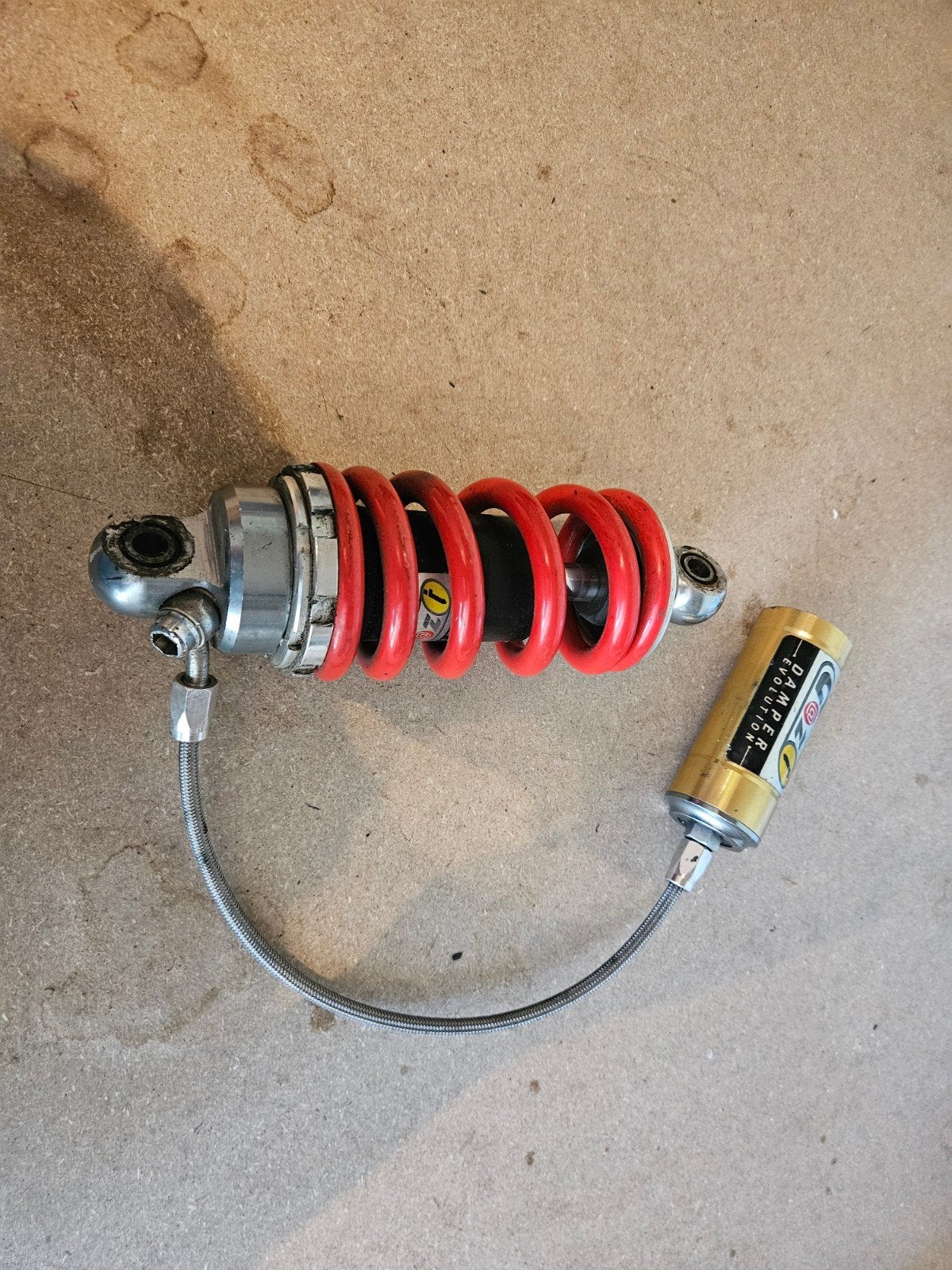 gazi schokbreker 22cm hart tot hart, Fietsen en Brommers, Ophalen of Verzenden, Overige typen
