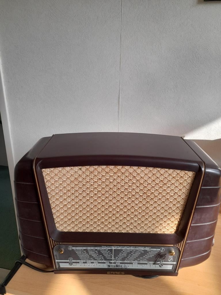 Retro Erres Radio, Verzamelen, Ophalen, Huis en Inrichting