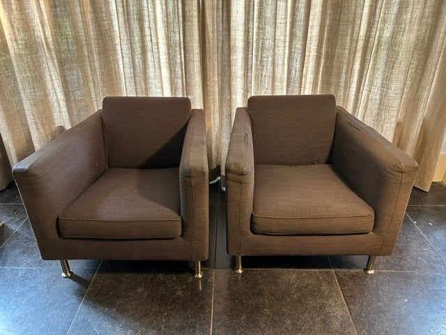 Minotti  stocolma stoelen (2 stuks), Ophalen, Gebruikt, Twee, Stocolma