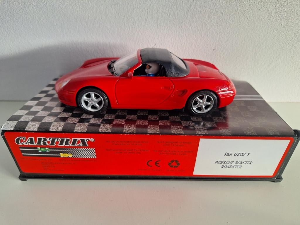 Cartrix Porsche Boxter Roadster Ref Nr 0202-Y, Kinderen en Baby's, Speelgoed | Racebanen, Overige merken, Racebaan, Cartrix, Cartrix