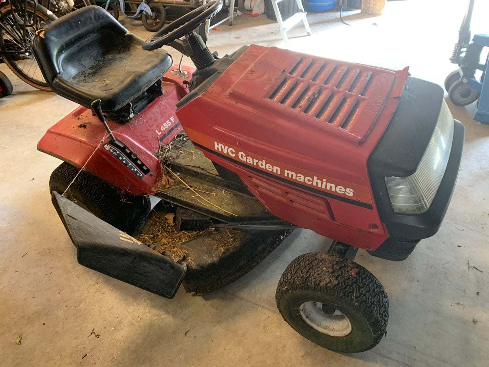 Zitmaaier HVC L455F - Start niet -project of voor onderdelen, Ophalen, Gebruikt, Elektrische starter, Minder dan 90 cm
