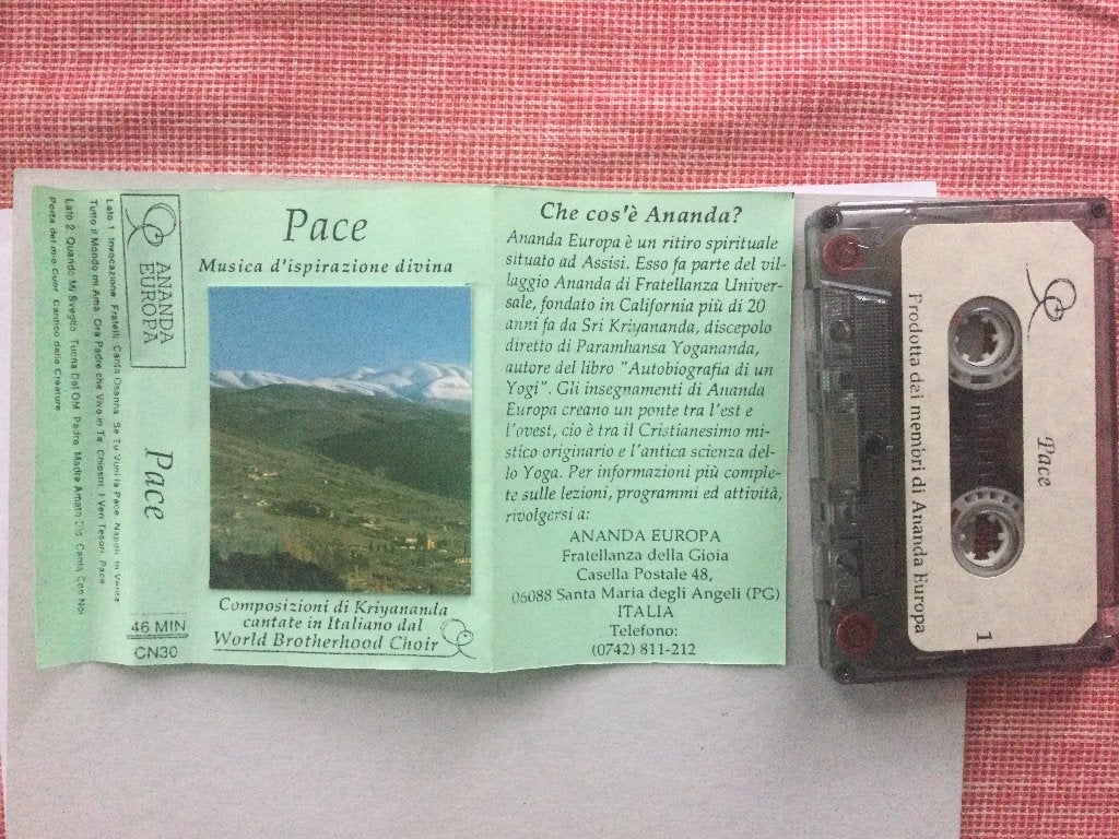Pace Musica Dispianzione Divina MC, Cd's en Dvd's, Cassettebandjes, Gebruikt, 1 bandje, Ophalen of Verzenden, Origineel
