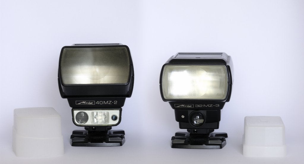 Metz 40MZ-2, Metz 32MZ-3, 2x SCA-3101 voor Canon Eos SLR, Ophalen, Externe flitser, TTL, Metz