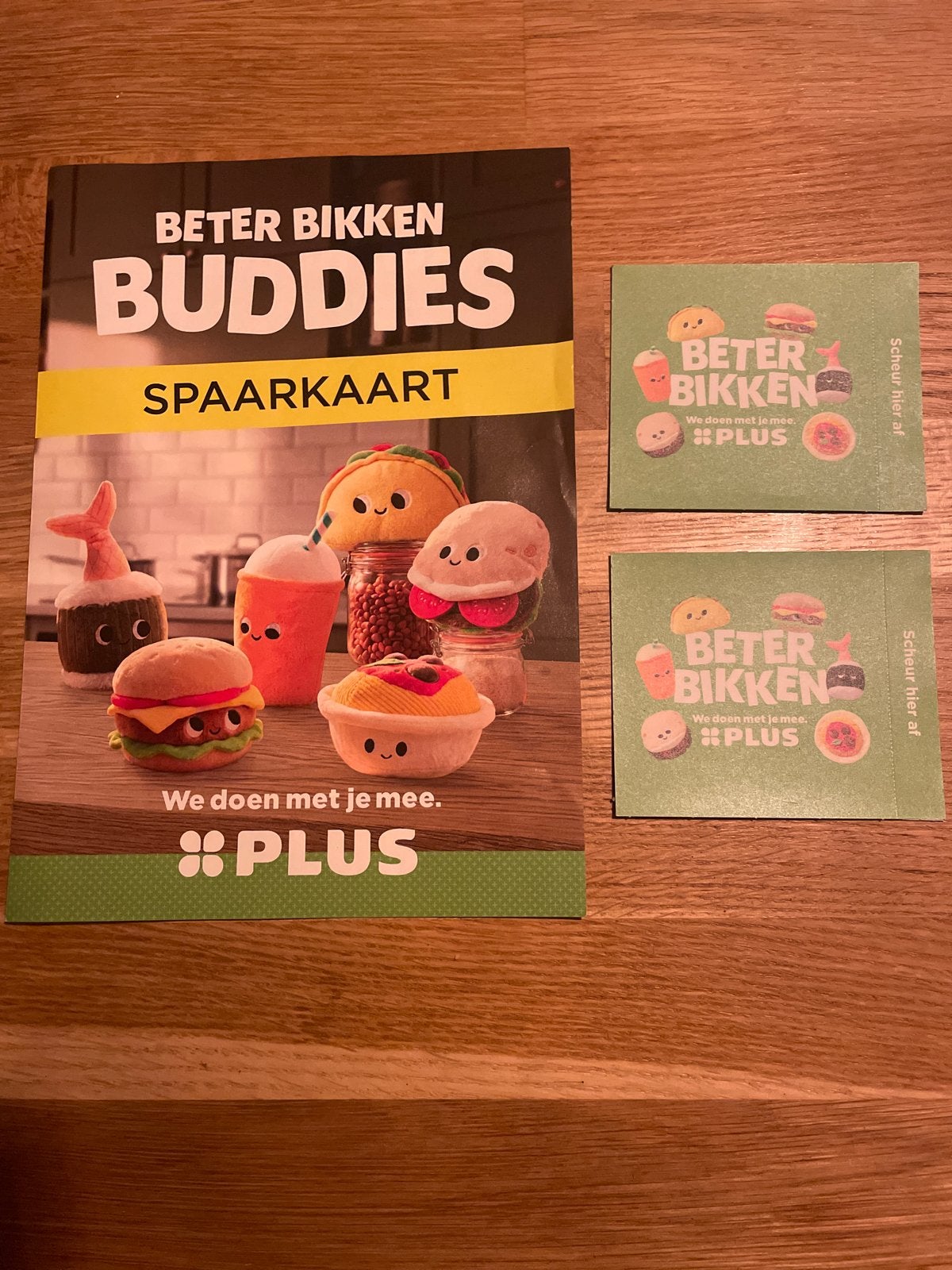Beter Bikken Buddies zegels PLUS (2 stuks), Verzamelen, Plus, Ophalen of Verzenden