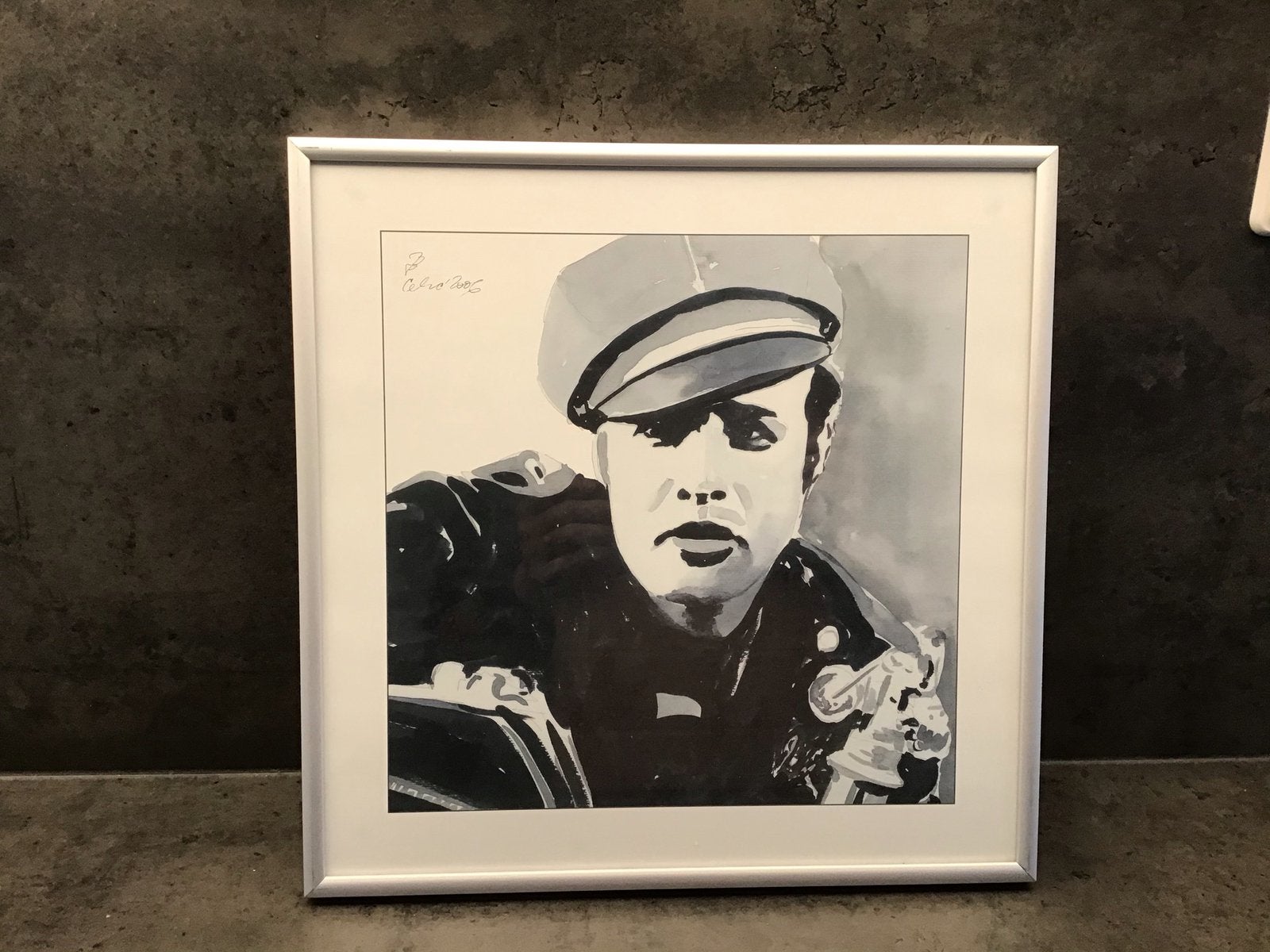 Marlon brando 31 bij 31 cm, Ophalen of Verzenden, Voor 1940