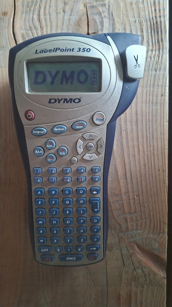 Dymo 350 labelprinter, Ophalen of Verzenden, Zo goed als nieuw, ., Tape-label