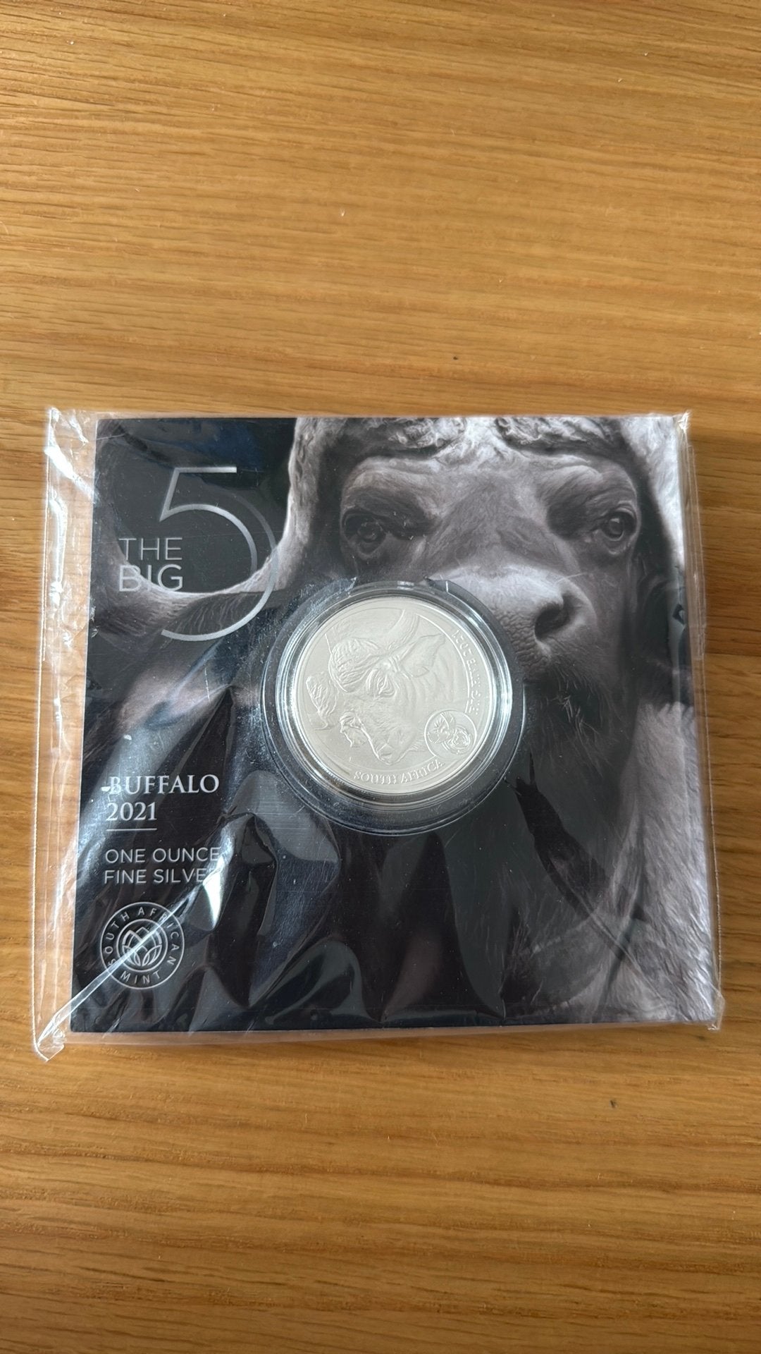 0.999 Zilvere big 5 - Buffalo - 1 oz, Ophalen of Verzenden, Zilver