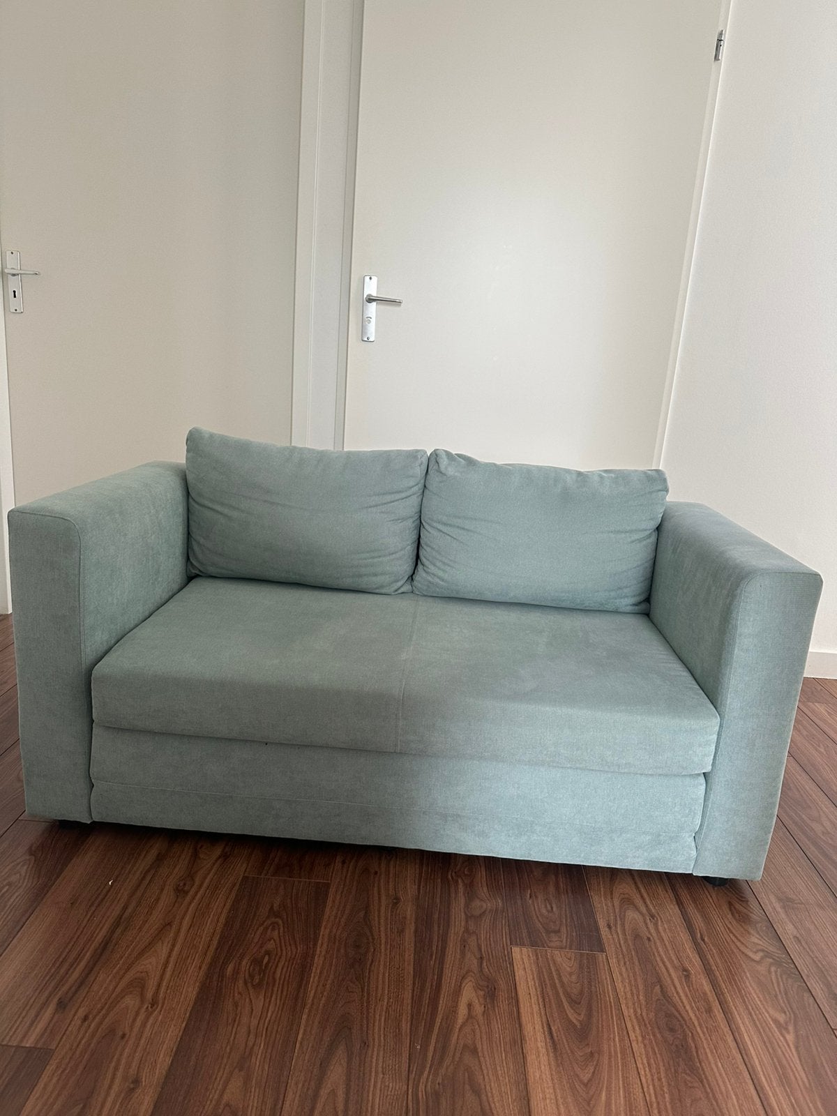 Slaapbankje Leen Bakker, 100 cm, Tweepersoons, Ophalen of Verzenden, Zo goed als nieuw